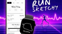 sketchy run application ios iphone ipad apple watch running fitness course gratuit running
