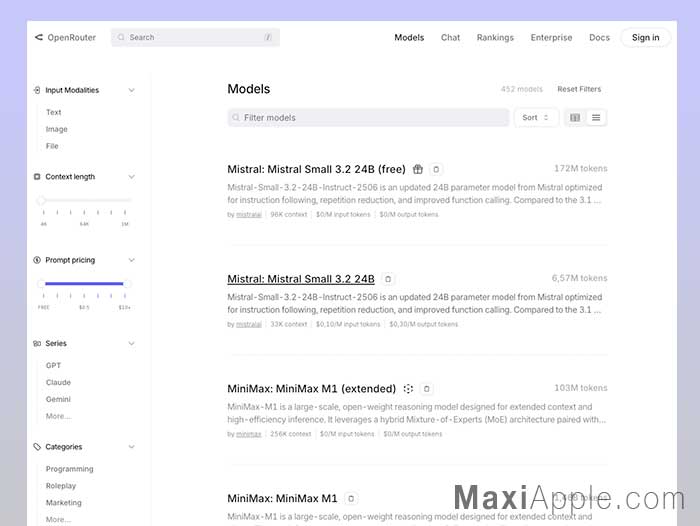 openrouter-ai-portail-mac-pc-site-400-modeles-ai-intelligence-artificielle-gratuit