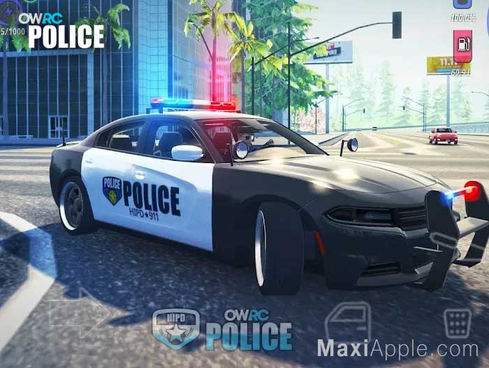 owrc-police-chase-simulator-simulation-course-poursuite-automobile-iphone-ipad-ios-jeu-gratuit