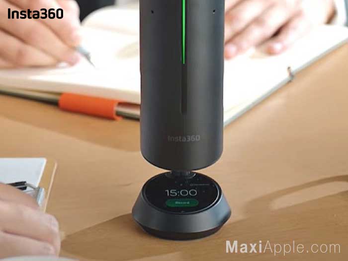 insta360-wave-enceinte-connectee-haut-arleur-ia-profesionnelle-transcriptions-audio-prix