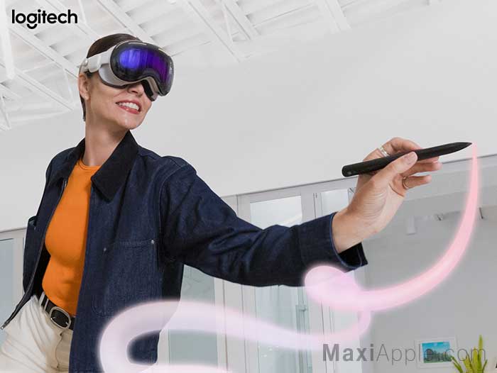 logitech-muse-stylet-realite-mixte-augmentee-apple-vision-pro-prix