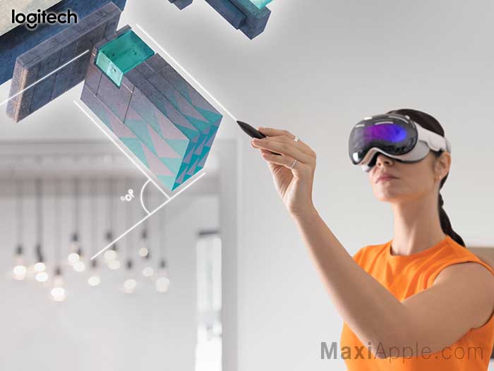 logitech-muse-stylet-realite-mixte-augmentee-apple-vision-pro-prix