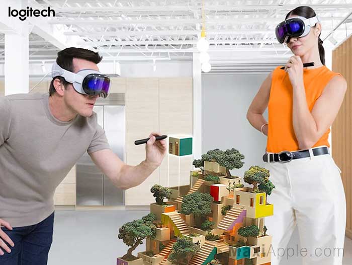 logitech-muse-stylet-realite-mixte-augmentee-apple-vision-pro-prix