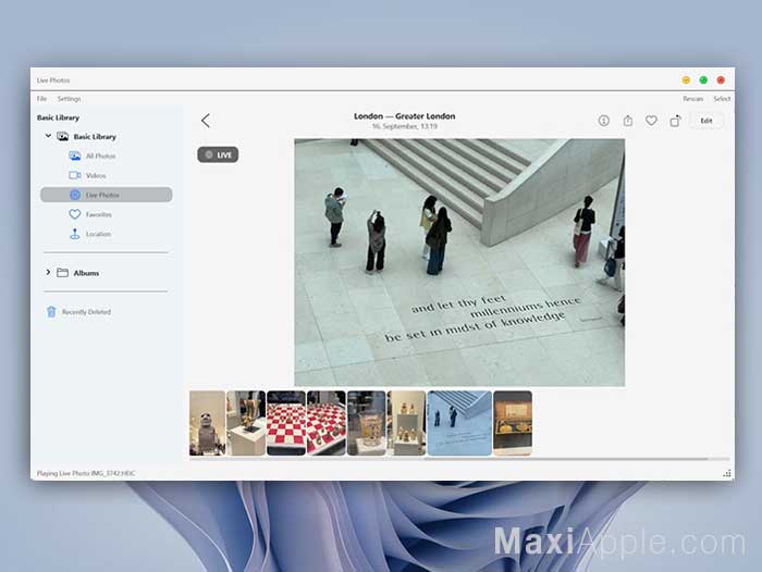 iphotron-logiciel-gestionnaire-photo-albums-clone-iphoto-app-pc-windows-gratuit