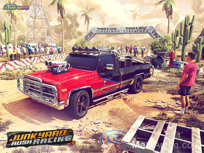 junkyard-rush-racing-jeu-arcade-course-automobile-ios-iphone-ipad-android-gratuit