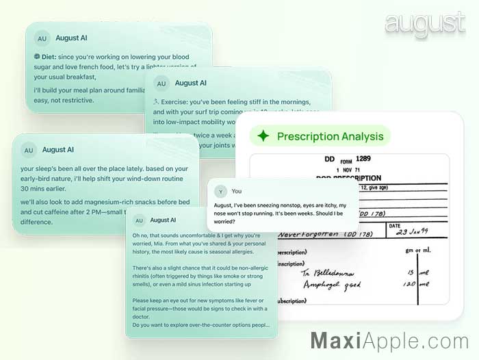 august-health-ai-app-ia-nutrition-analyse-ordonnances-ios-iphone-ipad-android-gratuit
