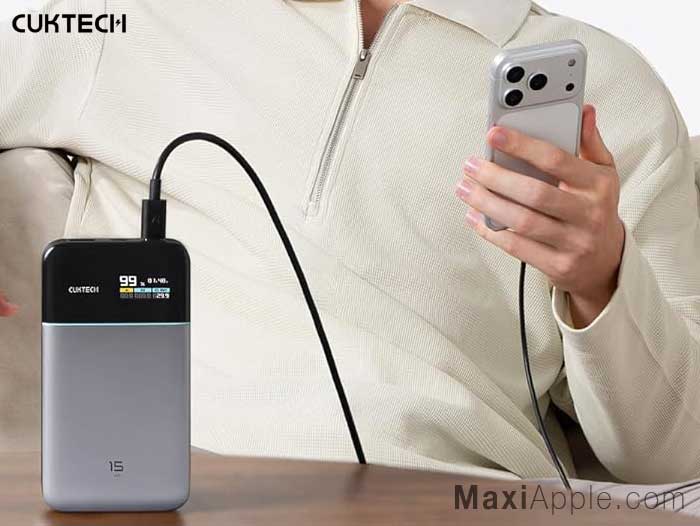 cuktech-10-air-batterie-magsafe-externe-usb-c-3-ports-magnetique-design-iphone-17-3g-prix