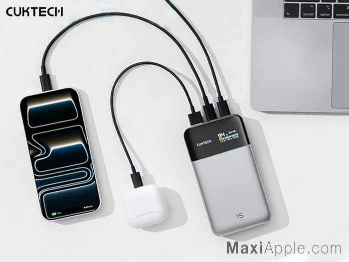 cuktech-10-air-batterie-magsafe-externe-usb-c-3-ports-magnetique-design-iphone-17-3g-prix