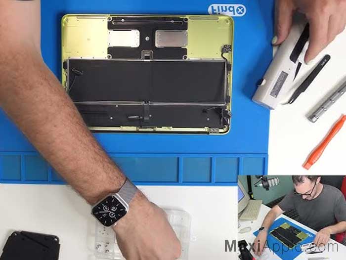 demontage-demonter-macbook-neo-trackpad-mecanique-processeur-a18-batterie-ram-video