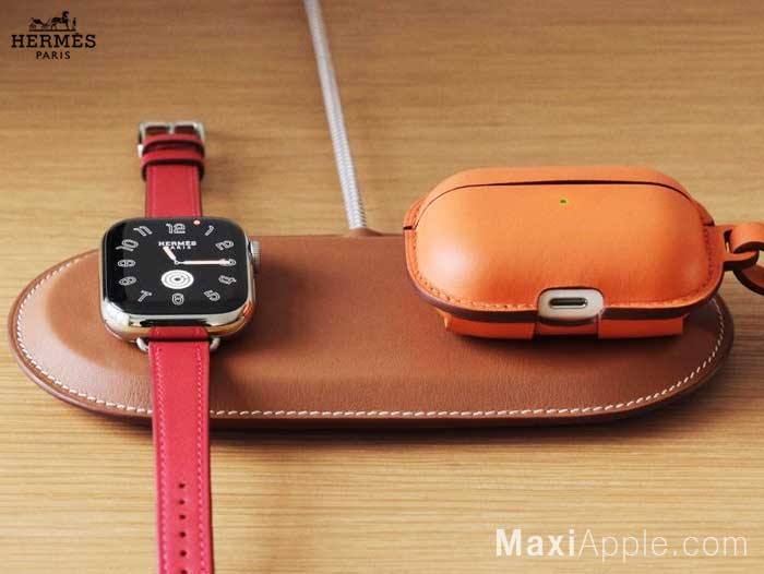 hermes-paddock-duo-solo-yoyo-magsafe-kit-chargeur-sans-fil-iphone-airpods-prix-avis