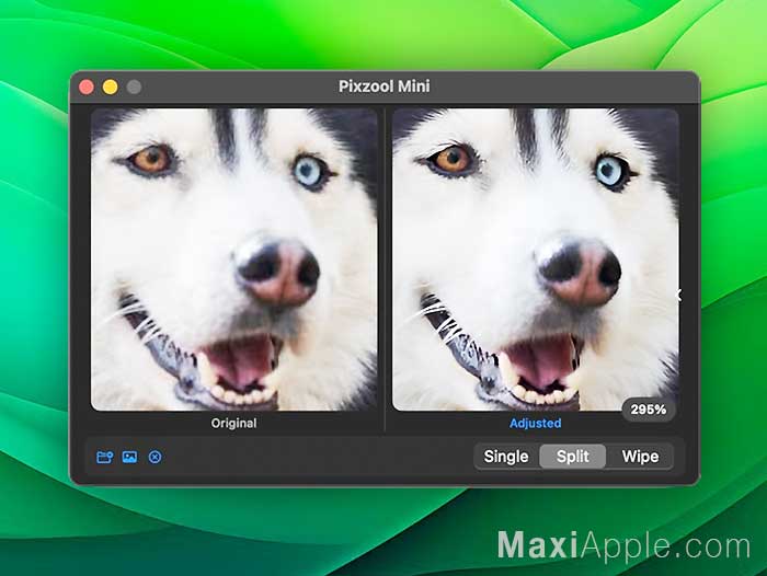 pixzool-mini-logiciel-app-macos-mac-upscaling-agrandissement-photo-image-ia-ai-gratuit