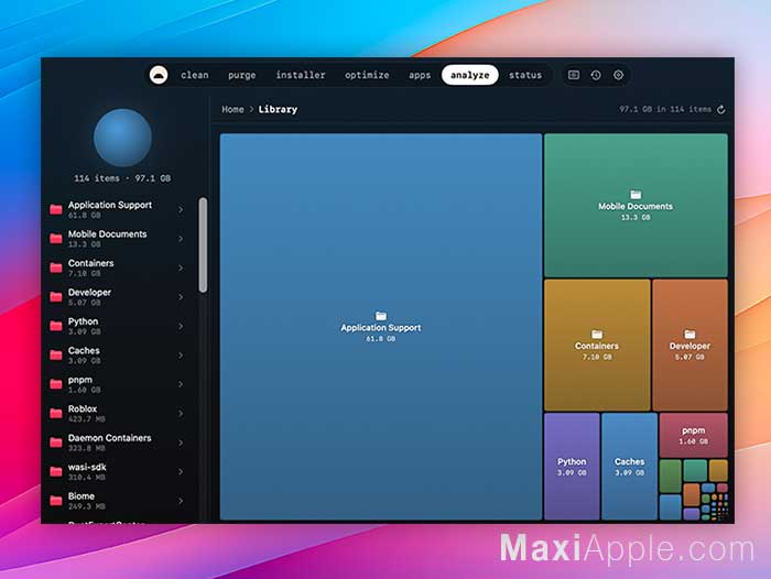 burrow-logiciel-mac-macos-alternative-open-source-cleanmymac-gratuit