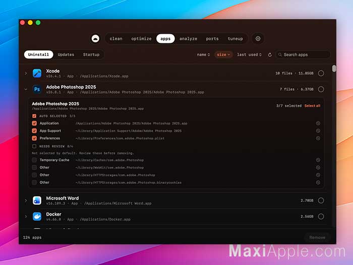 burrow-logiciel-mac-macos-alternative-open-source-cleanmymac-gratuit