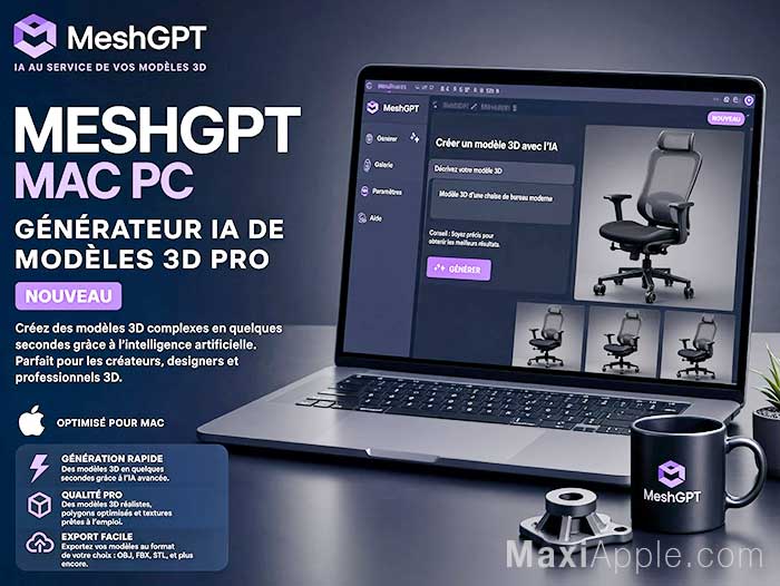 meshgpt-io-app-generateur-ai-ia-modele-3d-text-image-photo-prompt-mac-pc-gratuit