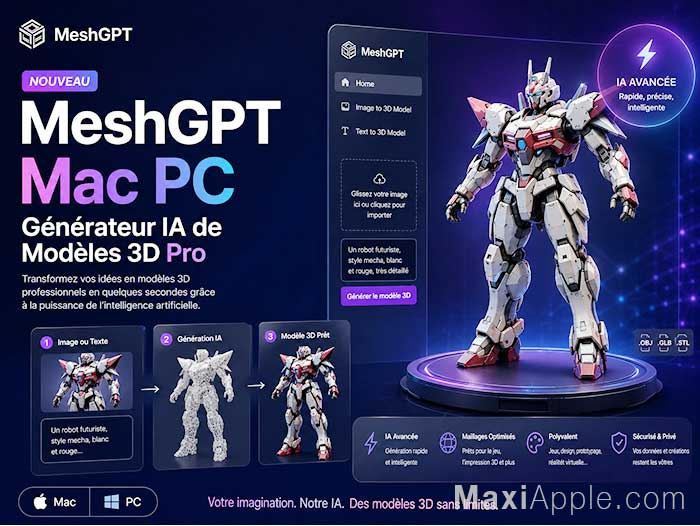 meshgpt-io-app-generateur-ai-ia-modele-3d-text-image-photo-prompt-mac-pc-gratuit