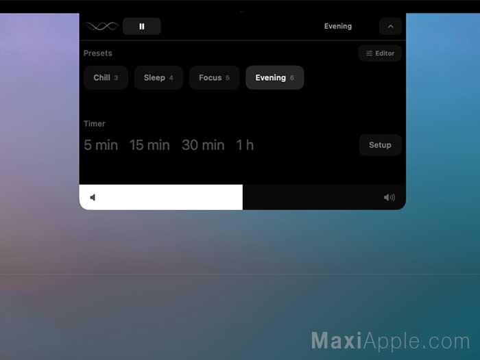 prostir-zvuku-app-generateur-bruits-blancs-spatial-binaural-mac-macos-gratuit