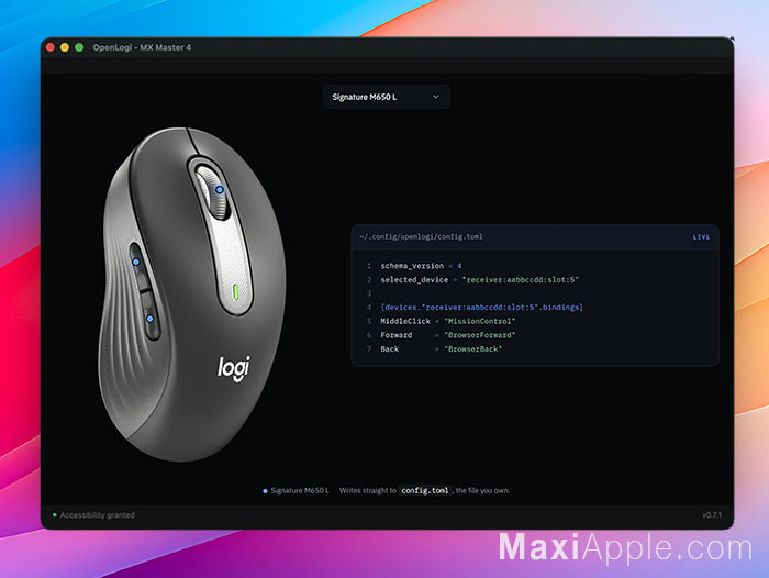 openlogi-mac-macos-windows-alternative-open-source-logitech-option-plus-gratuit