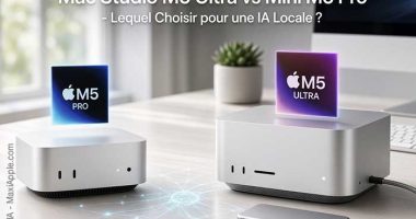 apple-mac-studio-m5-ultra-vs-mini-m5-pro-ia-ai-comparatif-intelligence-artificielle-prix-avis