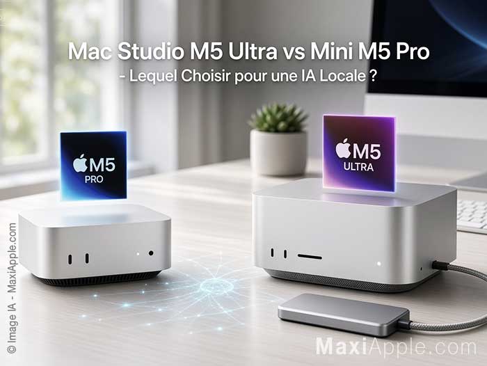 apple-mac-studio-m5-ultra-vs-mini-m5-pro-ia-ai-comparatif-intelligence-artificielle-prix-avis