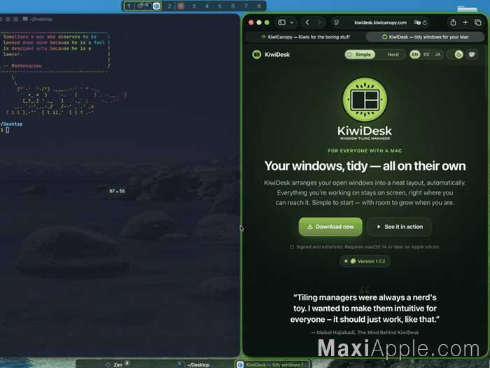 kiwidesk-app-logiciel-gestion-fenetres-multi-espaces-macos-mac-gratuit