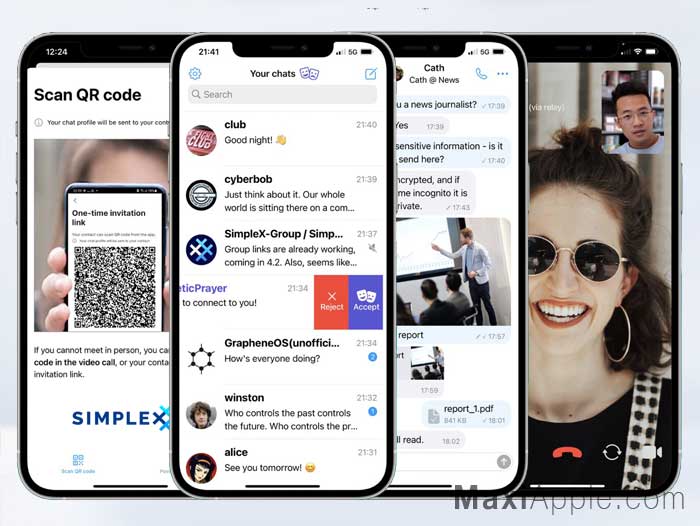 simplex-chat-messagerie-securise-audio-video-sans-id-macos-mac-ios-android-pc-windows-gratuit