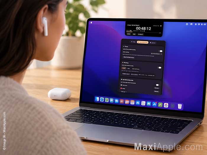 cue-app-declencheur-productivite-concentration-airpods-mac-macos-gratuit