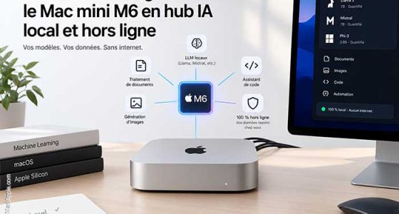 guide-configuration-mac-mini-m6-ia-hors-ligne-hub-ai-local-macos-logiciels-llm-gratuit