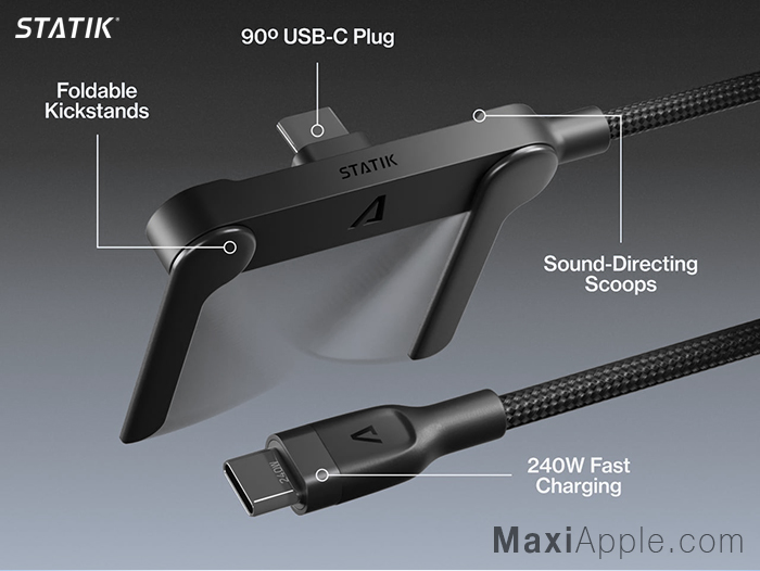 statik-usb-c-cable-chargeur-support-iphone-smartphone-avis-prix